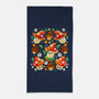 Mushroom-none beach towel-Vallina84