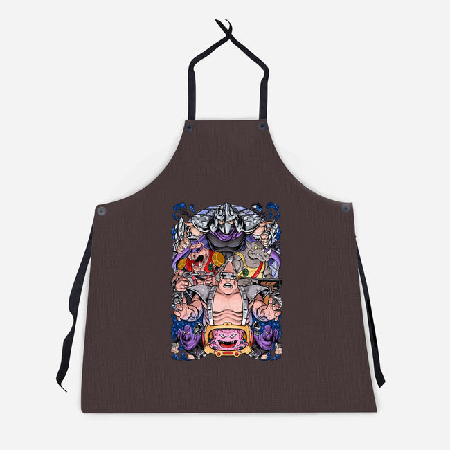 Nostalgic Villains-unisex kitchen apron-Conjura Geek