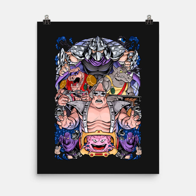 Nostalgic Villains-none matte poster-Conjura Geek