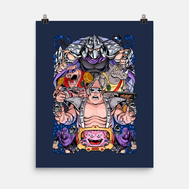 Nostalgic Villains-none matte poster-Conjura Geek