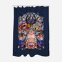 Nostalgic Villains-none polyester shower curtain-Conjura Geek