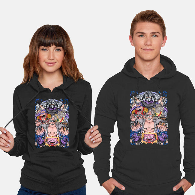 Nostalgic Villains-unisex pullover sweatshirt-Conjura Geek
