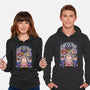 Nostalgic Villains-unisex pullover sweatshirt-Conjura Geek