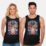 Nostalgic Villains-unisex basic tank-Conjura Geek