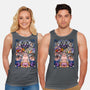 Nostalgic Villains-unisex basic tank-Conjura Geek