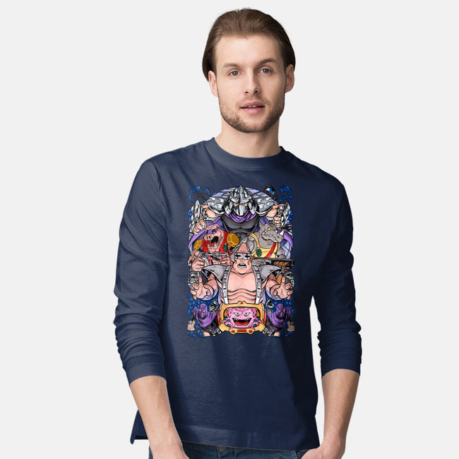 Nostalgic Villains-mens long sleeved tee-Conjura Geek