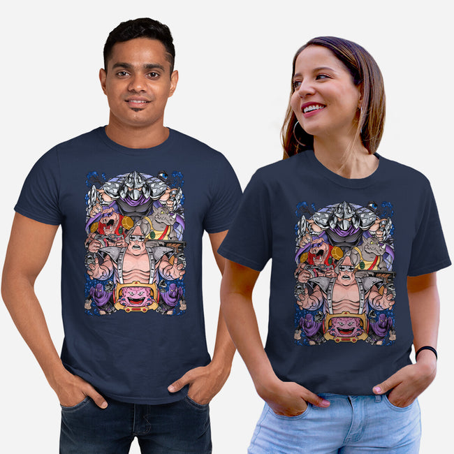 Nostalgic Villains-unisex basic tee-Conjura Geek