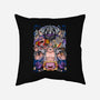 Nostalgic Villains-none removable cover w insert throw pillow-Conjura Geek