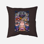Nostalgic Villains-none removable cover w insert throw pillow-Conjura Geek