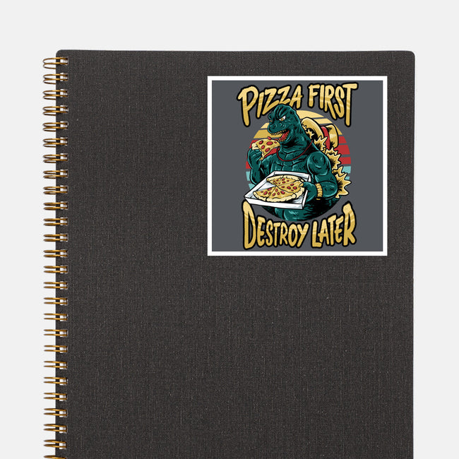 Pizzazilla-none glossy sticker-spoilerinc