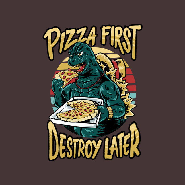 Pizzazilla-none removable cover w insert throw pillow-spoilerinc