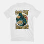 Pizzazilla-womens fitted tee-spoilerinc