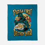 Pizzazilla-none fleece blanket-spoilerinc