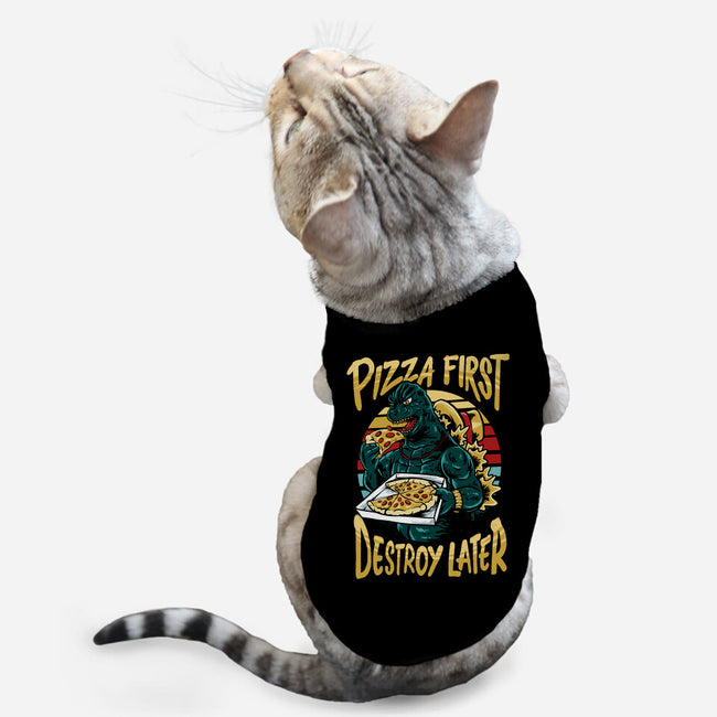 Pizzazilla-cat basic pet tank-spoilerinc