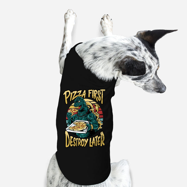 Pizzazilla-dog basic pet tank-spoilerinc