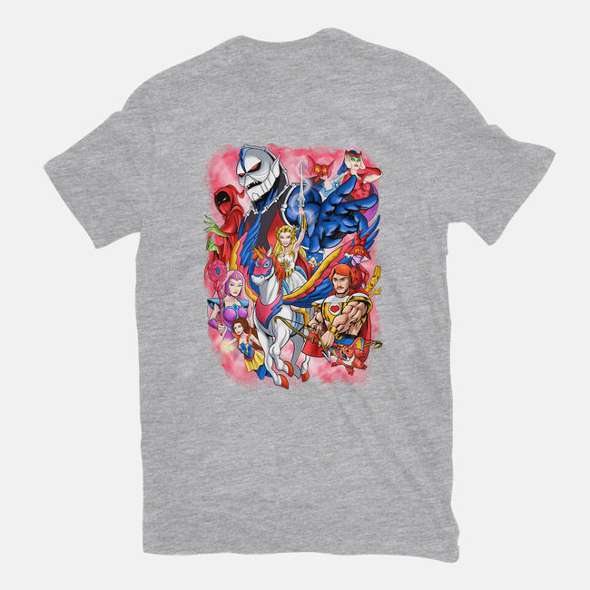 Power Of Nostalgia-womens basic tee-Conjura Geek