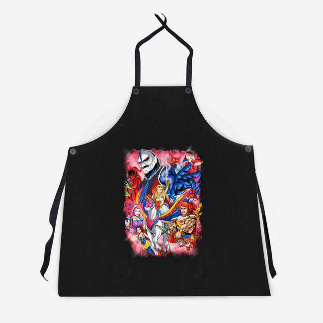 Power Of Nostalgia-unisex kitchen apron-Conjura Geek