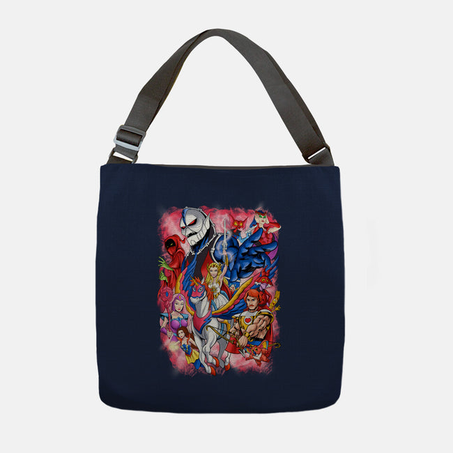 Power Of Nostalgia-none adjustable tote bag-Conjura Geek