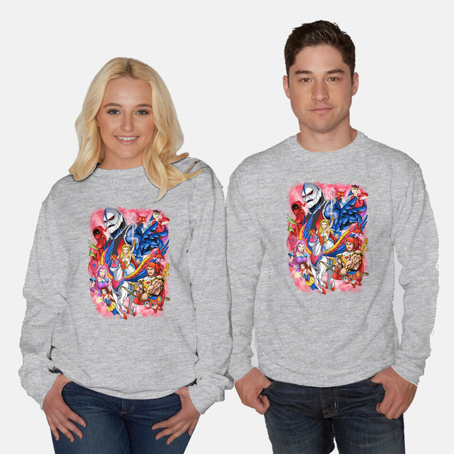 Power Of Nostalgia-unisex crew neck sweatshirt-Conjura Geek