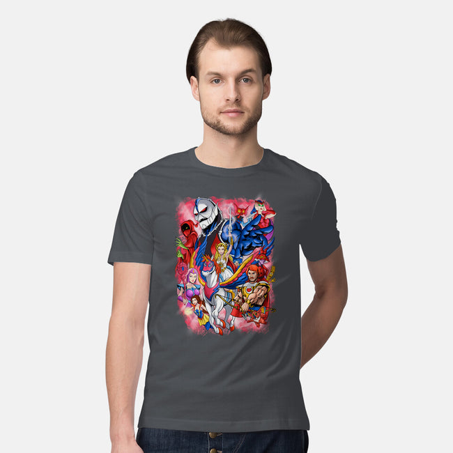 Power Of Nostalgia-mens premium tee-Conjura Geek