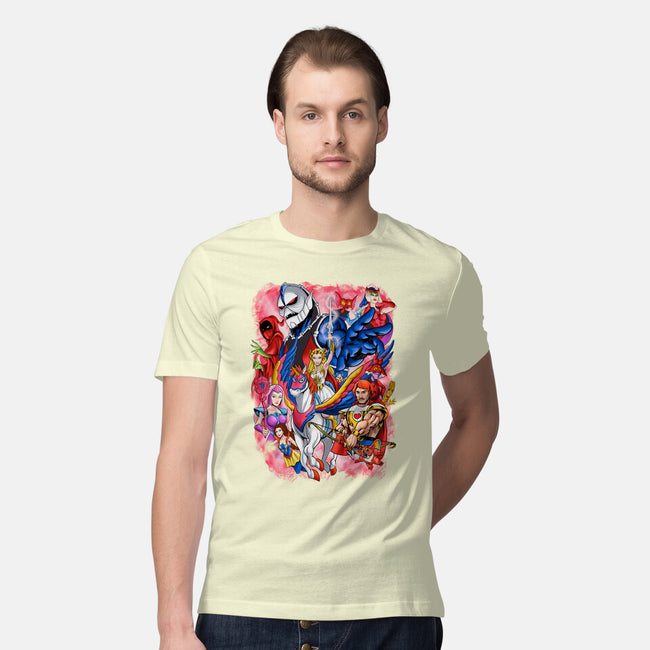 Power Of Nostalgia-mens premium tee-Conjura Geek