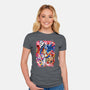 Power Of Nostalgia-womens fitted tee-Conjura Geek