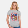 Power Of Nostalgia-womens fitted tee-Conjura Geek