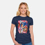 Power Of Nostalgia-womens fitted tee-Conjura Geek