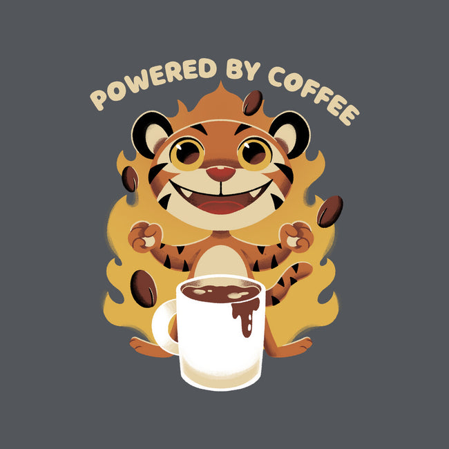 Powered By Coffee-none fleece blanket-FunkVampire