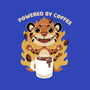 Powered By Coffee-none removable cover throw pillow-FunkVampire