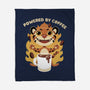 Powered By Coffee-none fleece blanket-FunkVampire