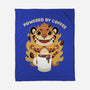 Powered By Coffee-none fleece blanket-FunkVampire