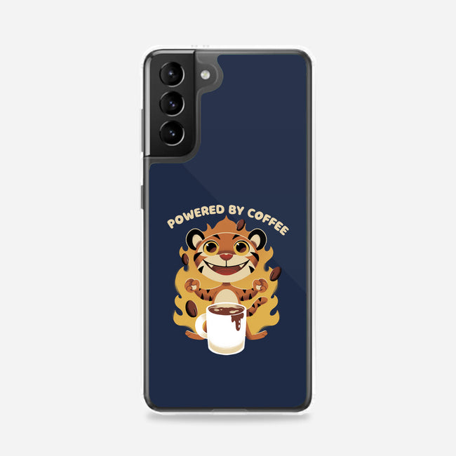 Powered By Coffee-samsung snap phone case-FunkVampire