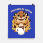 Powered By Coffee-none matte poster-FunkVampire