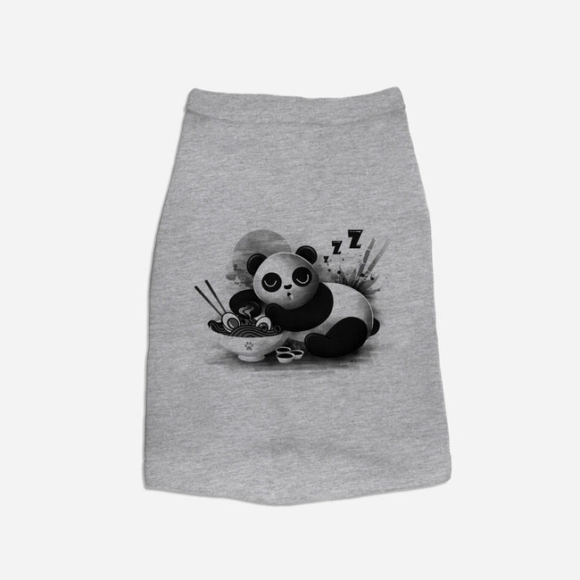 Ramen Panda-dog basic pet tank-erion_designs