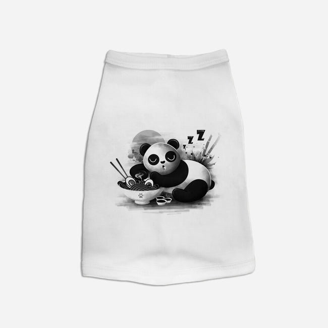 Ramen Panda-dog basic pet tank-erion_designs