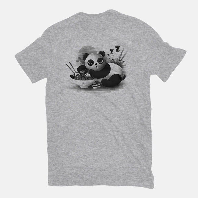 Ramen Panda-womens fitted tee-erion_designs