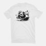 Ramen Panda-womens basic tee-erion_designs