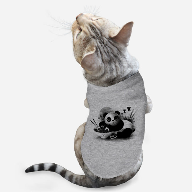 Ramen Panda-cat basic pet tank-erion_designs