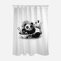 Ramen Panda-none polyester shower curtain-erion_designs