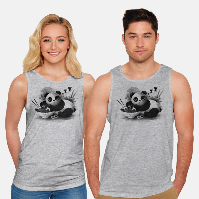 Ramen Panda-unisex basic tank-erion_designs