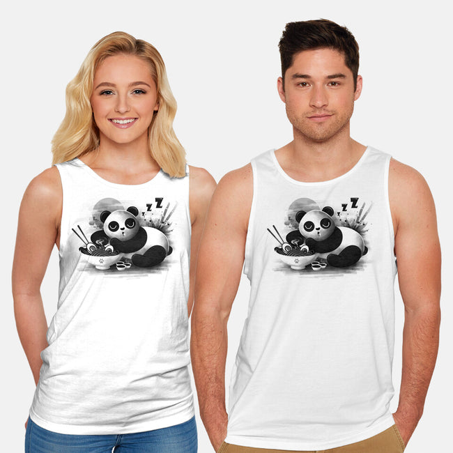 Ramen Panda-unisex basic tank-erion_designs