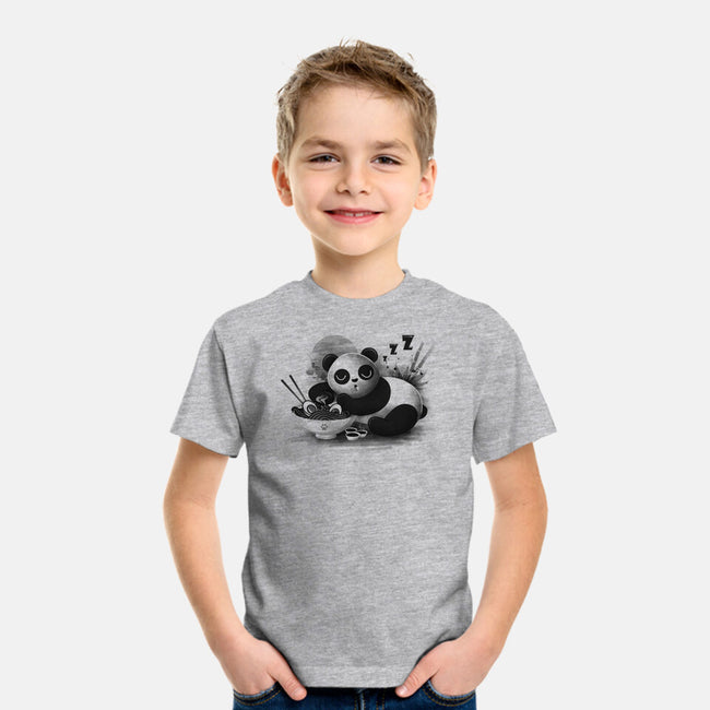 Ramen Panda-youth basic tee-erion_designs