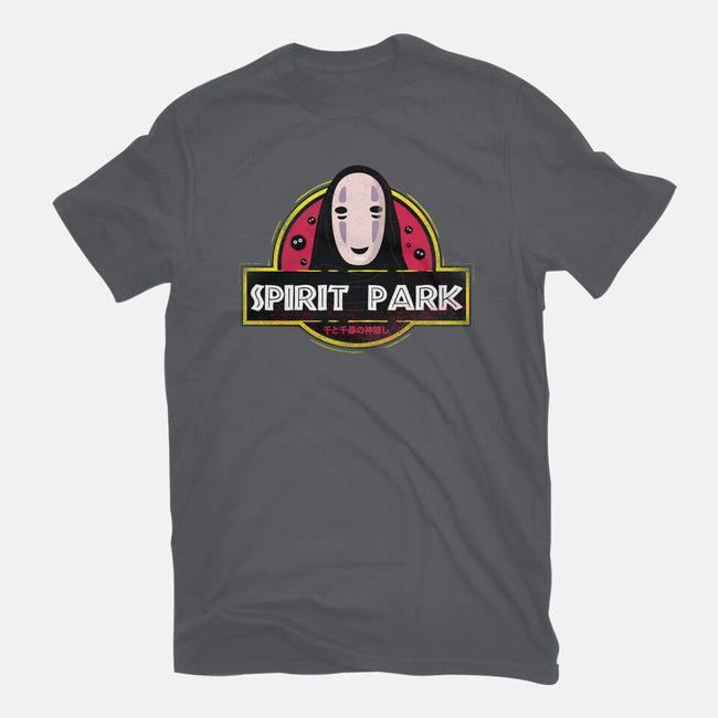 Spirit Park-womens fitted tee-rocketman_art