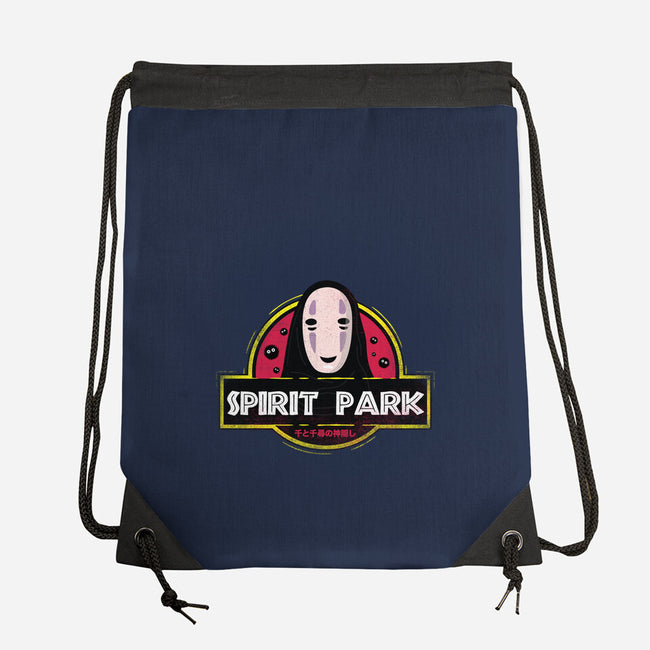 Spirit Park-none drawstring bag-rocketman_art