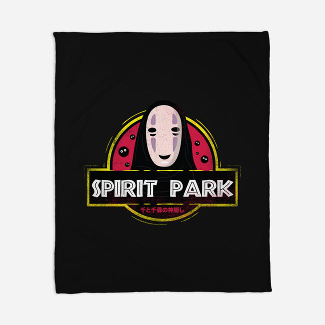 Spirit Park-none fleece blanket-rocketman_art