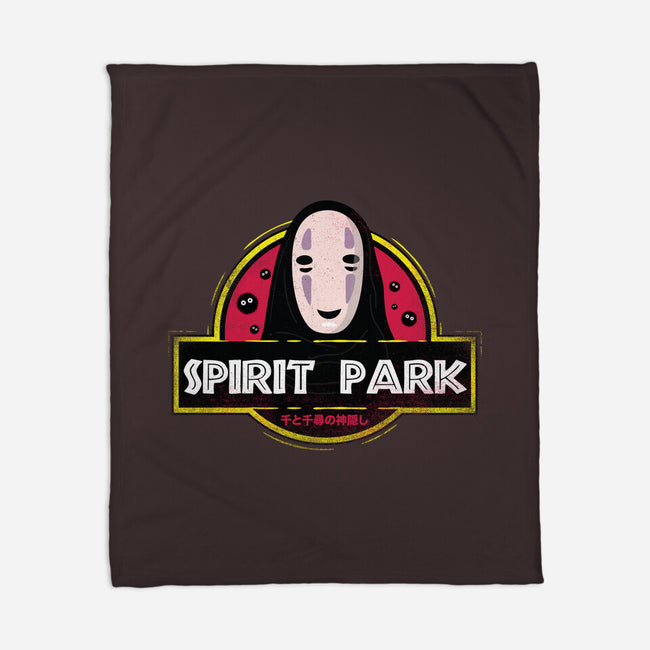 Spirit Park-none fleece blanket-rocketman_art