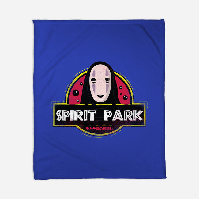 Spirit Park-none fleece blanket-rocketman_art