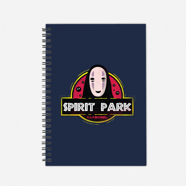 Spirit Park-none dot grid notebook-rocketman_art