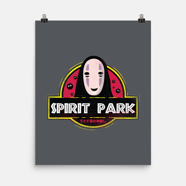 Spirit Park-none matte poster-rocketman_art